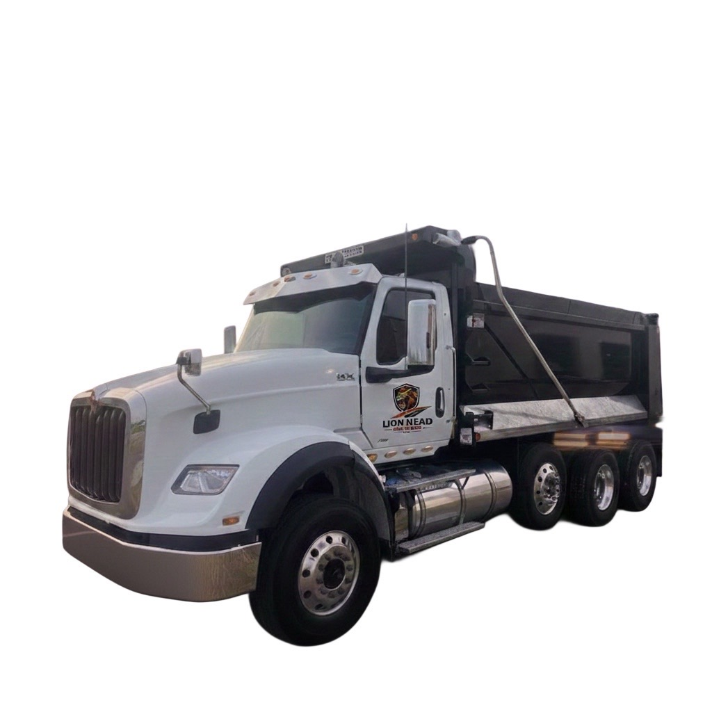 Lion Head Hauling dump truck
